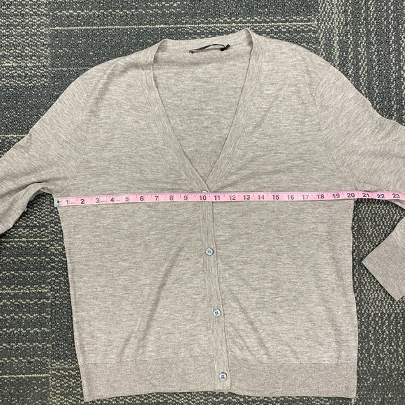 Jenni Kayne Cashmere Silk Blend Boyfriend Cardigan Size M - Picture 3 of 7